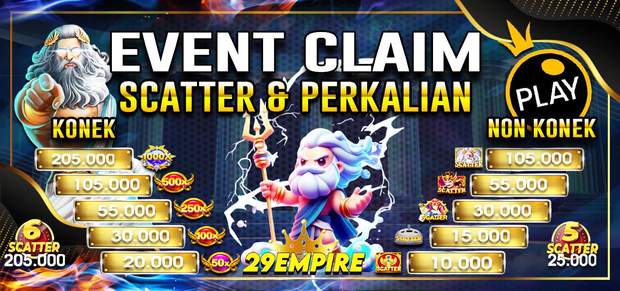 EVENT SCATTER DAN PERKALIAN PRAGMATIC PLAY